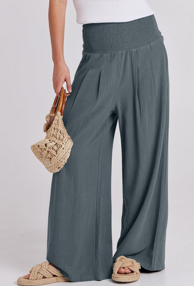 Casual Wide Leg Pants