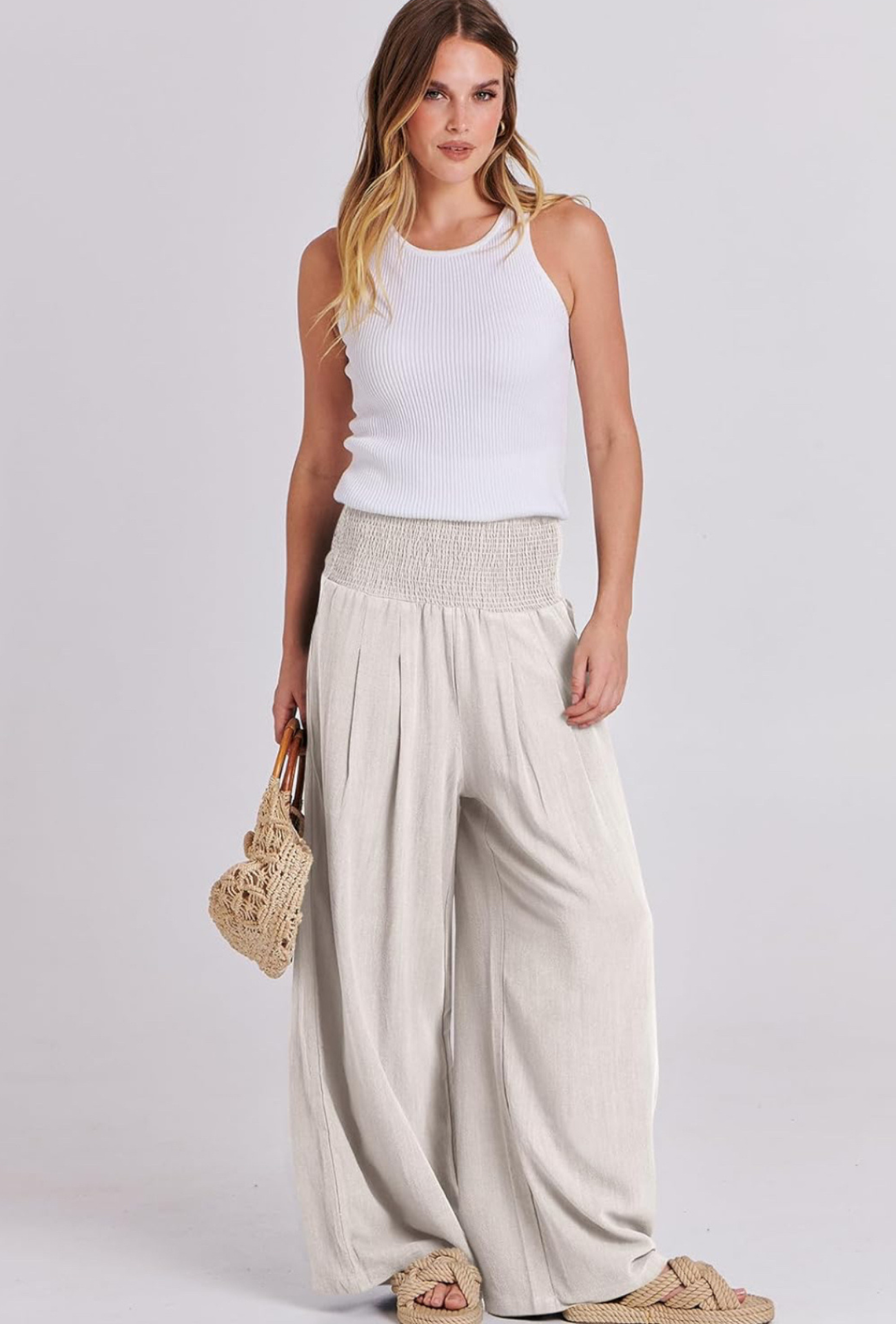 Casual Wide Leg Pants