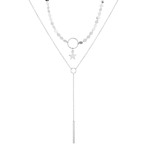 Star Goddess Duo Layering Choker Necklace