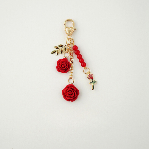 Rose Bag Charm