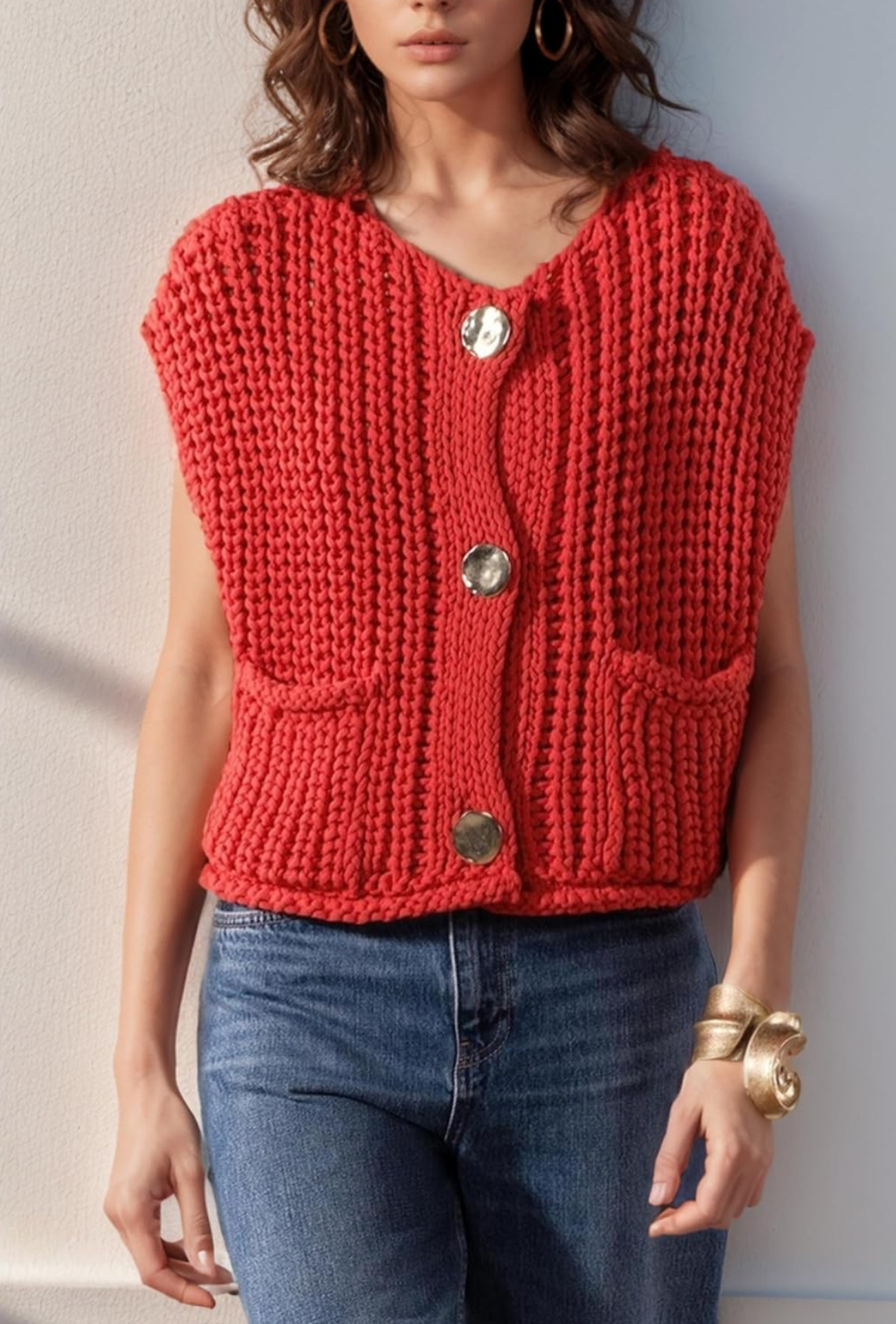 Cardigan Vest