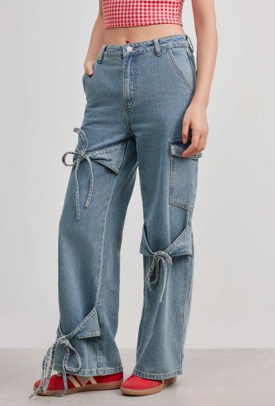 Bow Knot Jeans