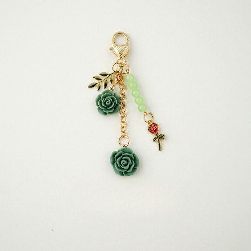 Rose Bag Charm