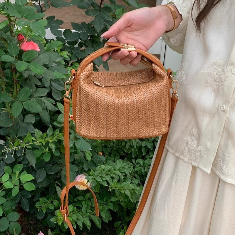 Straw Vacation Bag