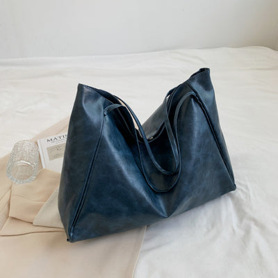 GlamRetro Tote Bag-color blue