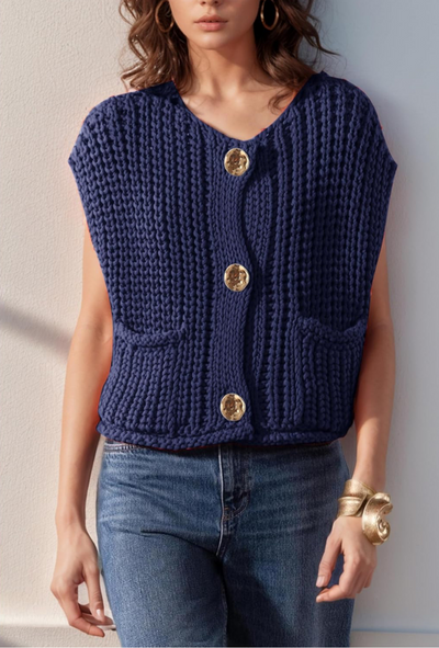 Cardigan Vest