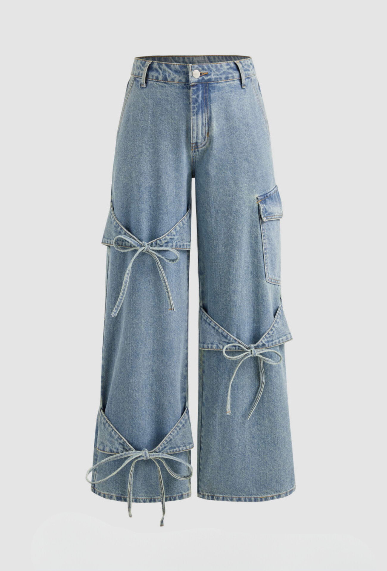 Bow Knot Jeans