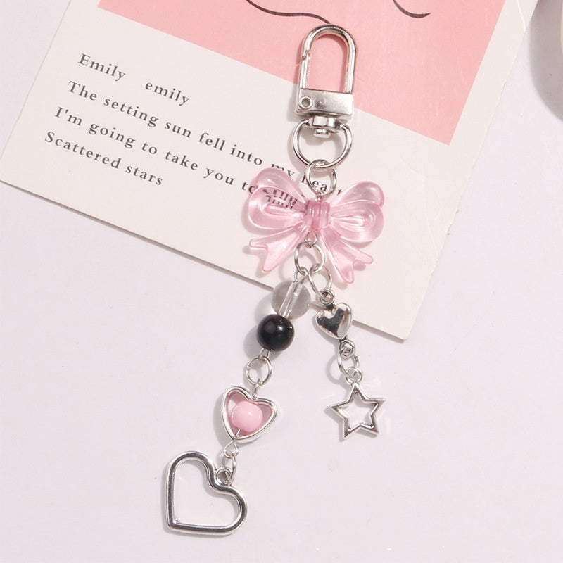 Star & Bow Style Bag Charm