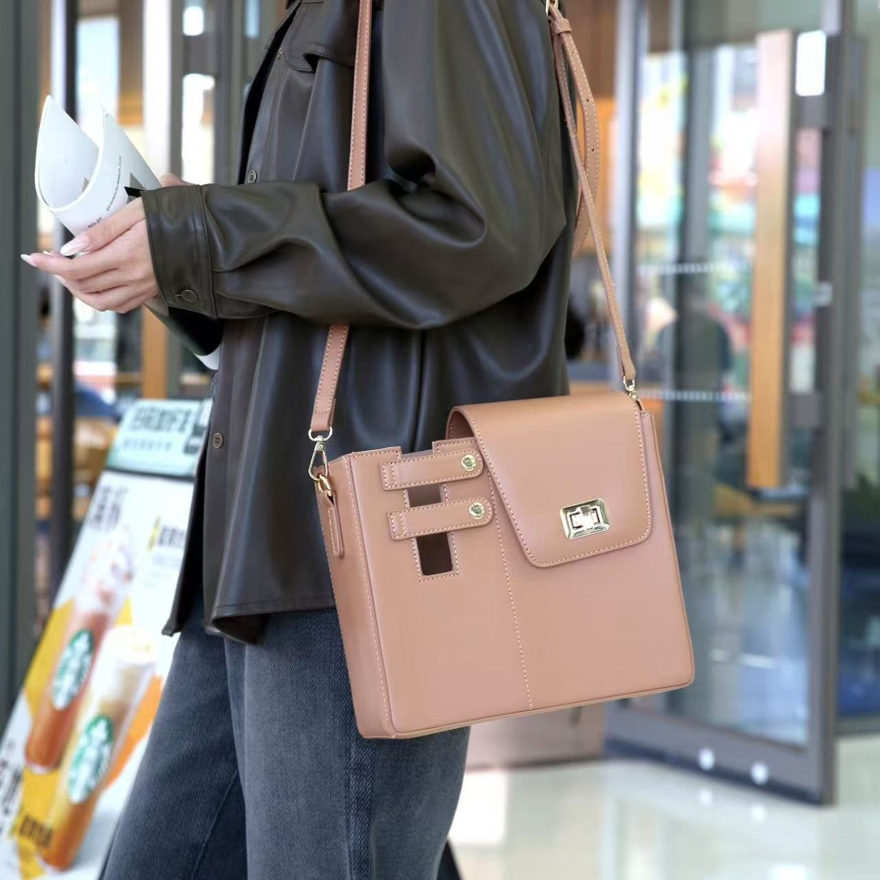 Tumbler Crossbody Bag