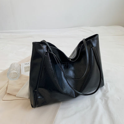 GlamRetro Tote Bag-Color black