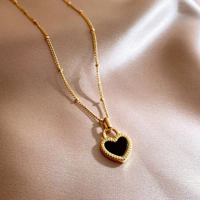 Double Sided Heart Necklace