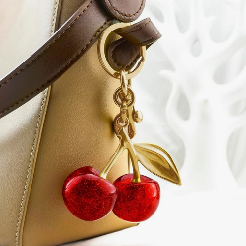 Cherry Purse Charm