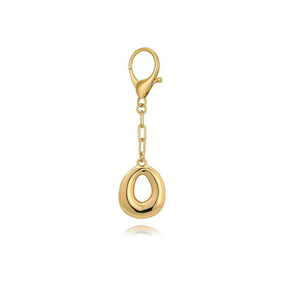 Bubble Letter Bag Charm