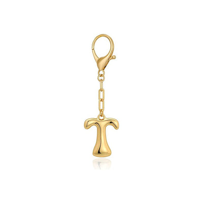 Bubble Letter Bag Charm