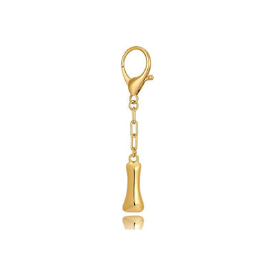 Bubble Letter Bag Charm