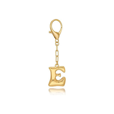 Bubble Letter Bag Charm