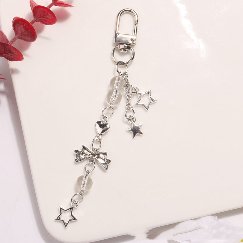 Star & Bow Style Bag Charm