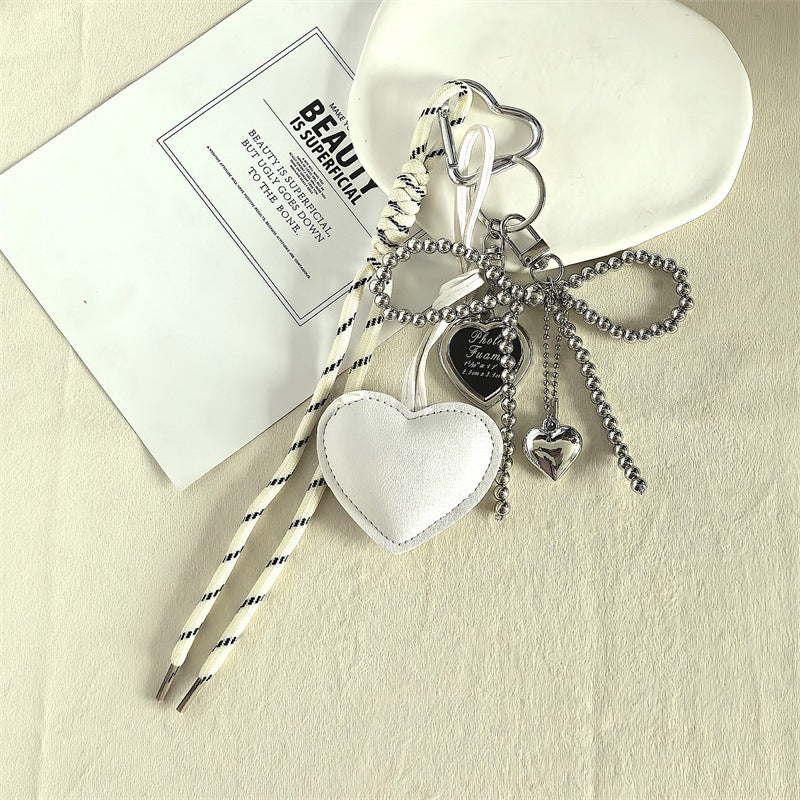 Heart Keychain With Small Photo Frame