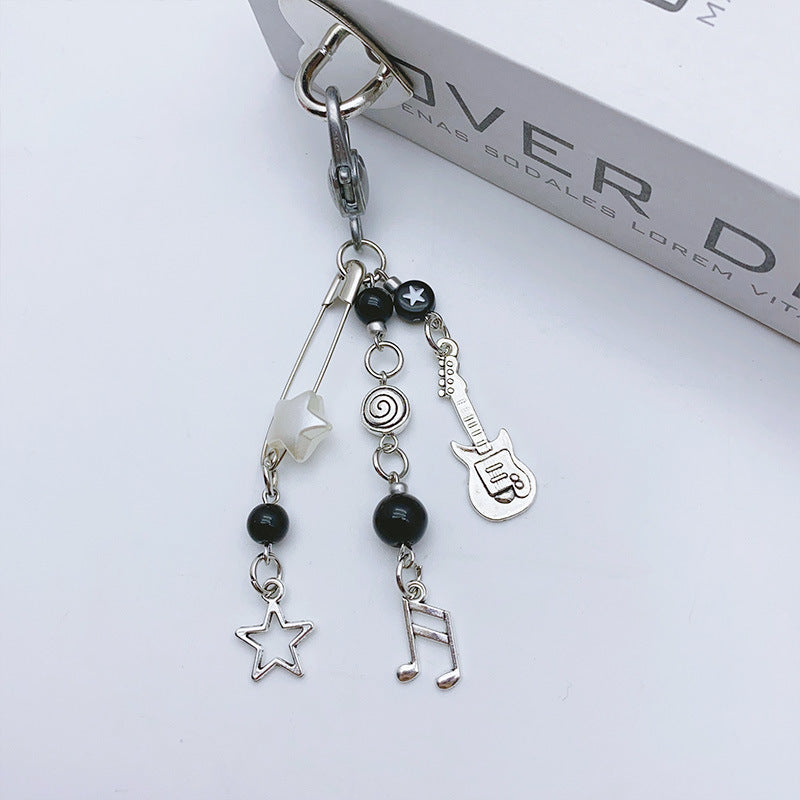 Guitar Style Bag Charm